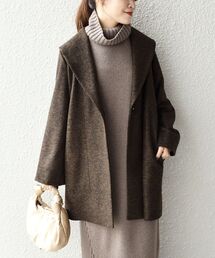 【WEB限定】スライバーボンディングコート◇