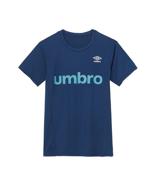 UMBRO(アンブロ)の「【UMBRO】 クルーネックTシャツ 〈吸汗速乾〉(Tシャツ/カットソー・メンズ・レッド/ブラック/ネイビー・LARGE/MEDIUM)」の1枚目の写真