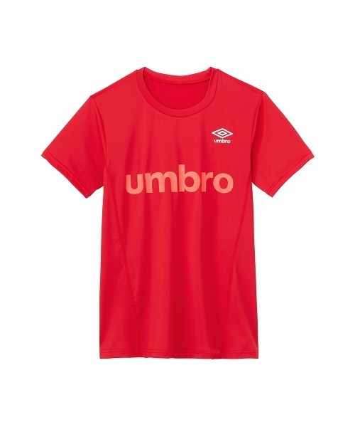 UMBRO(アンブロ)の「【UMBRO】 クルーネックTシャツ 〈吸汗速乾〉(Tシャツ/カットソー・メンズ・レッド/ブラック/ネイビー・LARGE/MEDIUM)」の2枚目の写真