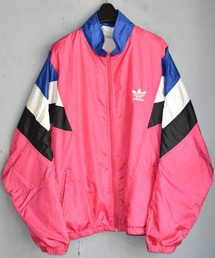 adidas ナイロンジャケット リバーシブル ピンク adidas - adidas リバーシブルウェア ジャケット ピンク グレー