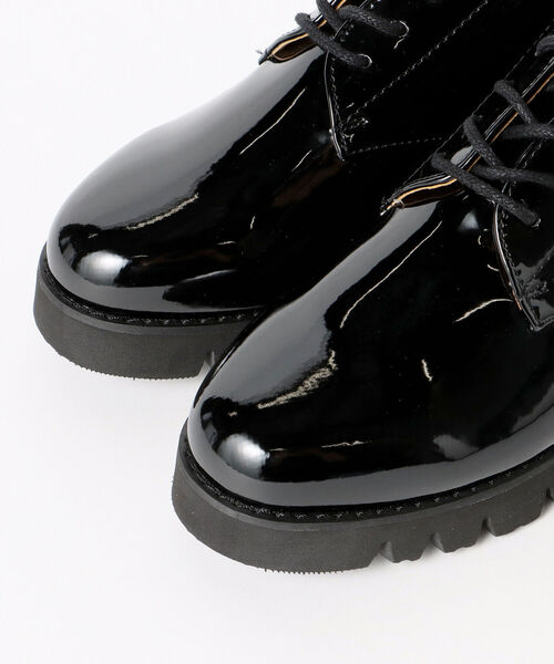 BEAMS HEART（ビームスハート）の「BEAMS HEART / レースアップ マニッシュ シューズ（その他シューズ・レディース・ブラック/オフホワイト/その他・SMALL/MEDIUM/LARGE）」の18枚目の写真