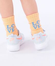 【SHIPS KIDS別注】ROSTER SOX:LOVE ソックス