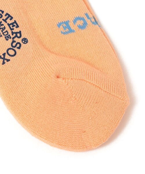 ROSTER SOX(ロスターソックス)の「【SHIPS KIDS別注】ROSTER SOX:LOVE ソックス(ソックス/靴下・キッズ・オレンジ/グリーン・SMALL/MEDIUM)」の4枚目の写真