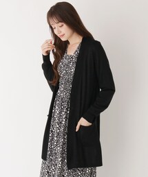 LAURA ASHLEY | ◆【洗える】ウール混バックリボンカーディガン(カーディガン/ボレロ)