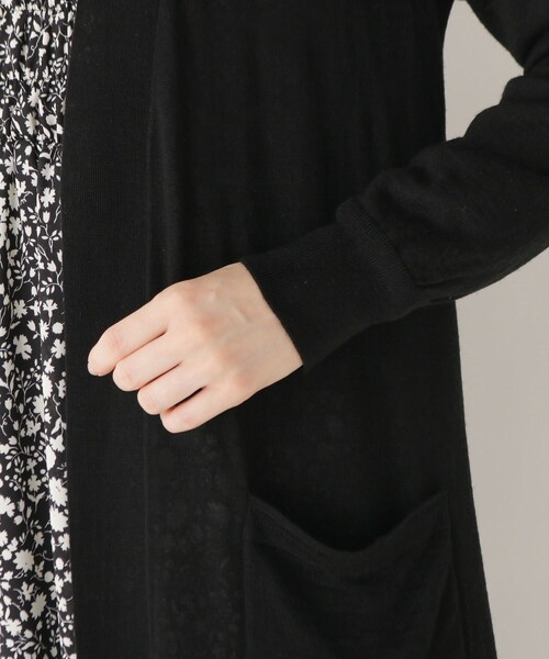 LAURA ASHLEY（ローラアシュレイ）の「◆【洗える】ウール混バックリボンカーディガン（カーディガン/ボレロ・レディース・ブラック/グレー系/ピンク系・40/38）」の18枚目の写真