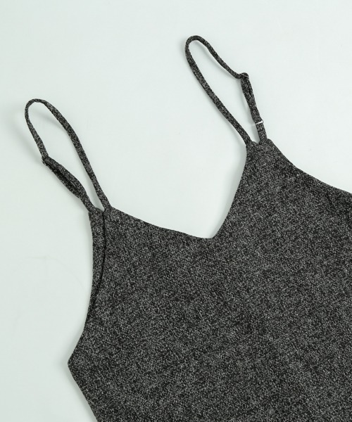 La-gemme（ラジェム）の「バックスリットキャミソールワンピース（ワンピース・レディース・ブラウン/ダークグレー/ブラック/グレー系その他/ブラック系その他/ブラウン系その他・L/M）」の19枚目の写真