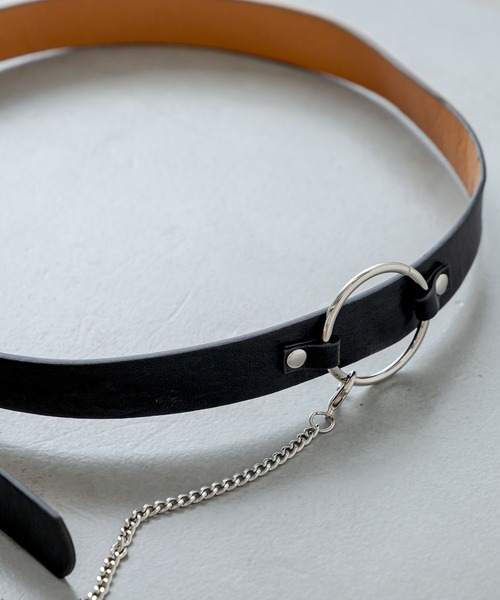 RASVOA（ラスボア）の「サークルリングベルト（ベルト・レディース・ブラック・FREE）」の8枚目の写真