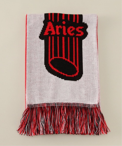 ARIES（アリーズ）の「【ARIES / アリーズ】COLUMN SCARF（マフラー・メンズ・ブラック・FREE）」の4枚目の写真