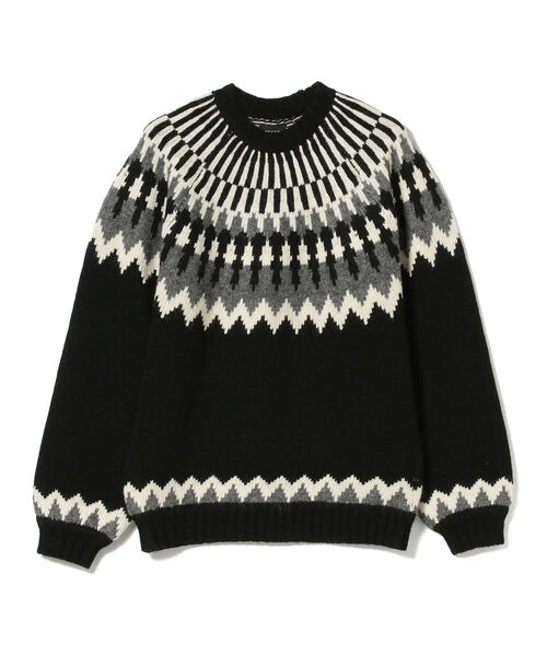 BEAMS（ビームス）の「BEAMS / 3ゲージ ルーズシルエット クルーネック 