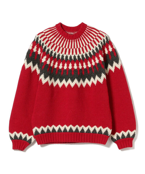 BEAMS（ビームス）の「BEAMS / 3ゲージ ルーズシルエット クルーネック 