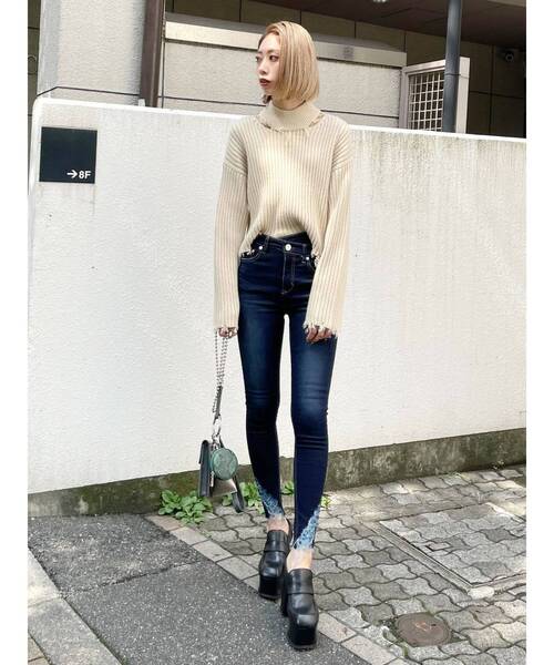 EMODA(エモダ)の「アップトゥローファー(ローファー・レディース・ブラック/その他・LARGE/SMALL/MEDIUM)」の8枚目の写真