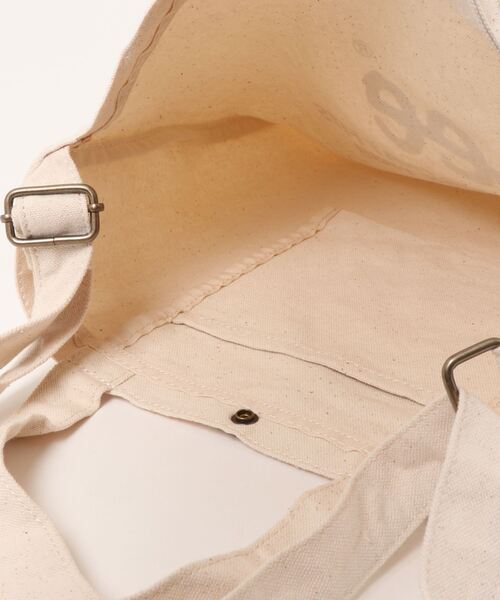 Lee（リー）の「【Lee】キャンバス2WAYショルダーバッグ（ショルダーバッグ・レディース・ベージュ/カーキブラウン/ブラック×ホワイト・ONE SIZE）」の7枚目の写真