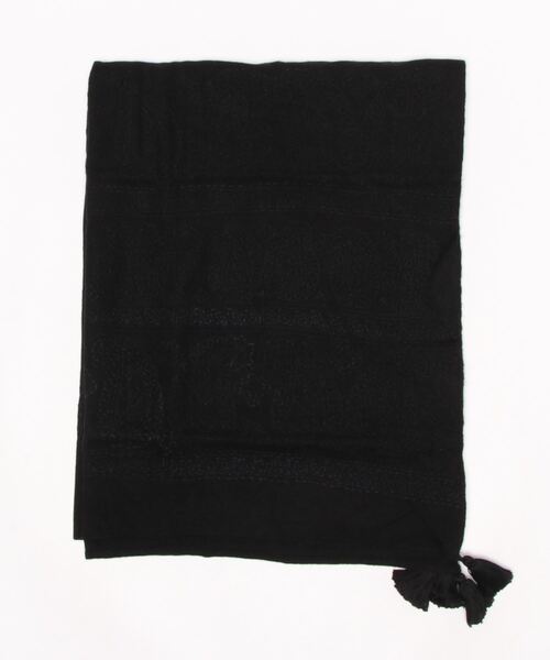 BEARDSLEY（ビアズリー）の「《CITRUS》ストール（マフラー・レディース・ホワイト/ブラック・FREE）」の8枚目の写真
