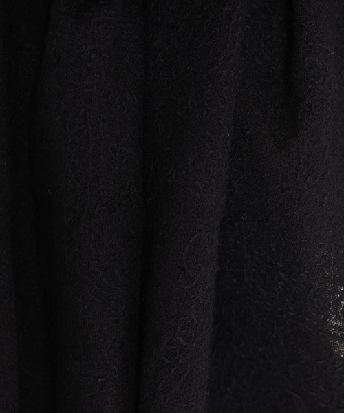 BEARDSLEY（ビアズリー）の「《CITRUS》ストール（マフラー・レディース・ホワイト/ブラック・FREE）」の5枚目の写真