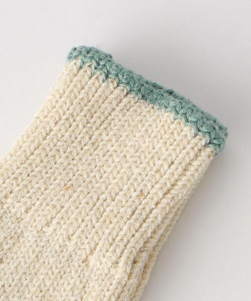 nonnative(ノンネイティブ)の「<nonnative(ノンネイティブ)> HI CPA SOCKS/ソックス □□(ソックス/靴下・メンズ・ダークグレー/ターコイズブルー・FREE)」の3枚目の写真