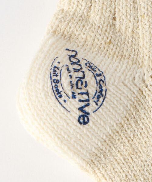 nonnative(ノンネイティブ)の「<nonnative(ノンネイティブ)> HI CPA SOCKS/ソックス □□(ソックス/靴下・メンズ・ダークグレー/ターコイズブルー・FREE)」の5枚目の写真