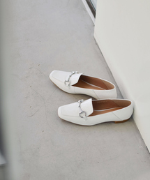 PICHE ABAHOUSE | バブーシュビットモカスクエアシューズ(ローファー)