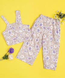 BREEZE | 花柄3WAYセットアップ 9分丈(セットアップ)