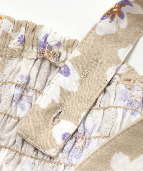 BREEZE(ブリーズ)の「/花柄3WAYセットアップ 9分丈(セットアップ・キッズ・ベージュ/レッド・110/120/90/100/130/140/80)」の10枚目の写真