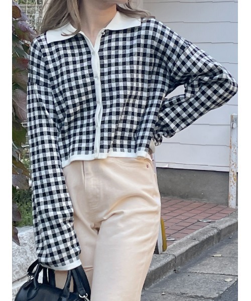 w closet（ダブルクローゼット）の「ダメージストレートデニムパンツ（デニムパンツ・レディース・ブルー/キナリ・S/M）」の17枚目の写真