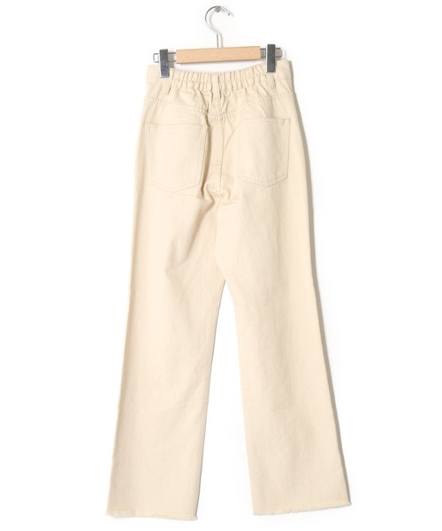 w closet（ダブルクローゼット）の「ダメージストレートデニムパンツ（デニムパンツ・レディース・ブルー/キナリ・S/M）」の19枚目の写真