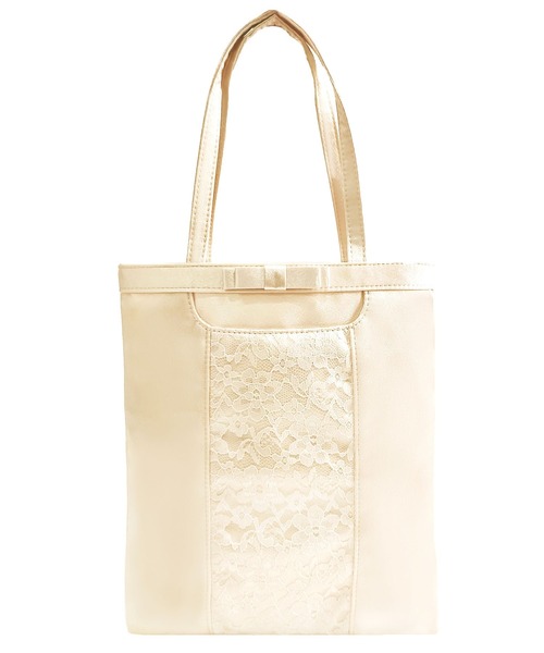 DRESS STAR(ドレス スター)の「パーティーバッグ 結婚式 入学式 バッグ(クラッチバッグ・レディース・ブラック/ベージュ・フリー)」の2枚目の写真