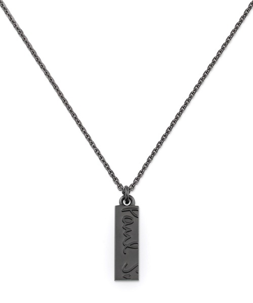 Paul Smith（ポールスミス）の「"Carving Logo" ネックレス / 120922 210（ネックレス・メンズ・シルバー/ブラック・FREE）」の13枚目の写真