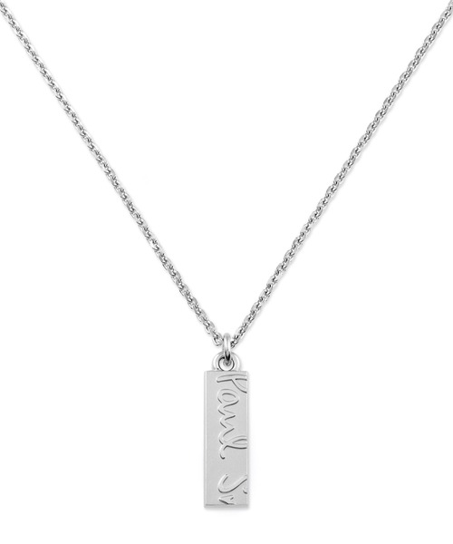 Paul Smith（ポールスミス）の「"Carving Logo" ネックレス / 120922 210（ネックレス・メンズ・シルバー/ブラック・FREE）」の18枚目の写真