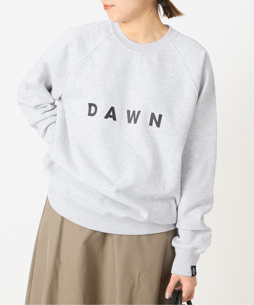 POET MEETS DUBWISE（ポエットミーツダブワイズ）の「POET MEETS DUBWISE DAWN SWEAT：スウェット◆（スウェット・レディース・ホワイト/グレー・FREE）」の13枚目の写真