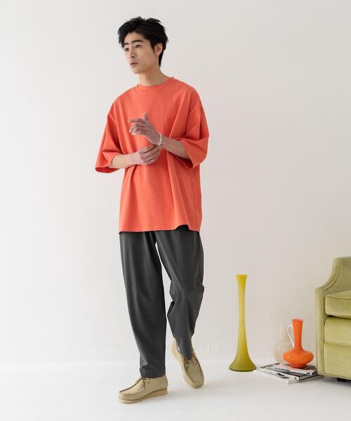 CITEN(シテン)の「<CITEN(シテン)>ガーメントダイ ヒュージ Tシャツ(Tシャツ/カットソー・メンズ・イエロー/ピンク/ライム/ホワイト・FREE)」の12枚目の写真