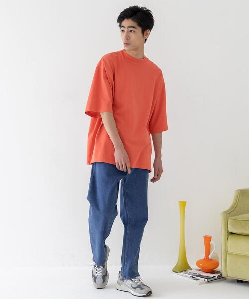 CITEN(シテン)の「<CITEN(シテン)>ガーメントダイ ヒュージ Tシャツ(Tシャツ/カットソー・メンズ・イエロー/ピンク/ライム/ホワイト・FREE)」の19枚目の写真