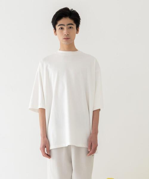 CITEN(シテン)の「<CITEN(シテン)>ガーメントダイ ヒュージ Tシャツ(Tシャツ/カットソー・メンズ・イエロー/ピンク/ライム/ホワイト・FREE)」の13枚目の写真