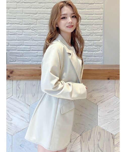 RESEXXY(リゼクシー)の「ラップミニスカート【セットアップ着用可能】(スカート・レディース・ピンク/ブルー/グリーン/アイボリー・FREE)」の15枚目の写真