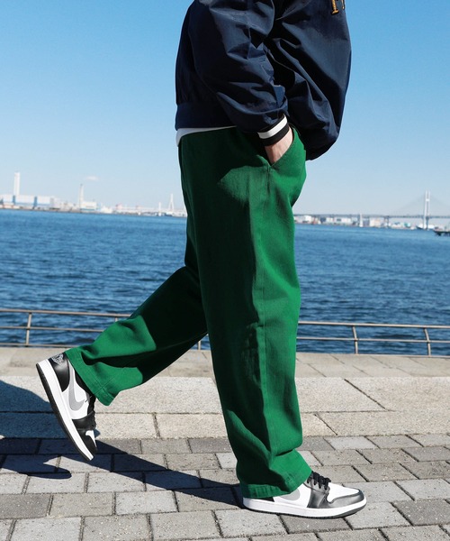 SALSATION ウェア　Dark Green　パンツ UNIONSLACKS 104 CHINO ユニオンスラック 104｜セージ｜メンズ