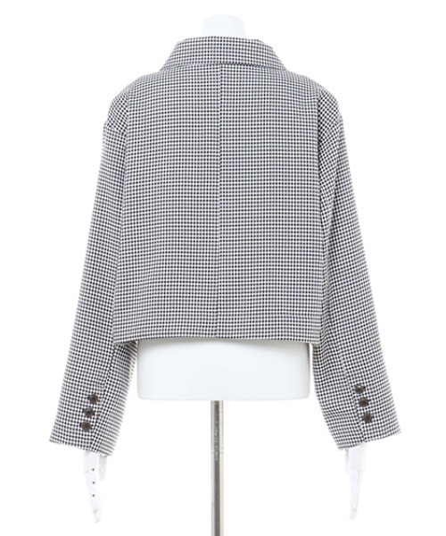 INGNI（イング）の「ショートジャケット(セットアップ対応)（テーラードジャケット・レディース・ブラック/ベージュ/ブラウン系その他2/ブラック系6・M）」の15枚目の写真