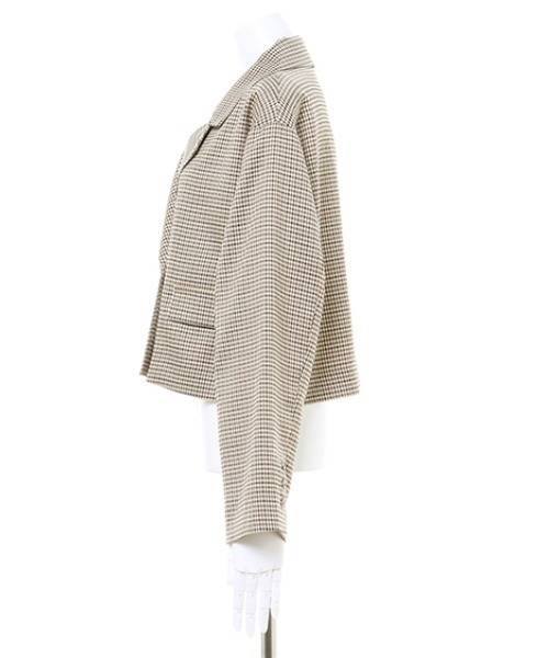 INGNI（イング）の「ショートジャケット(セットアップ対応)（テーラードジャケット・レディース・ブラック/ベージュ/ブラウン系その他2/ブラック系6・M）」の16枚目の写真