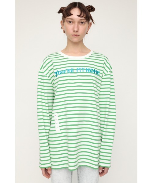 SLY - 2022モデル⭐︎SLY✨SHIOMIWADA x SLY HOOKED Tシャツ スライ SLY SHIOMIWADA x SLY HOOKED Tシャツ レディース
