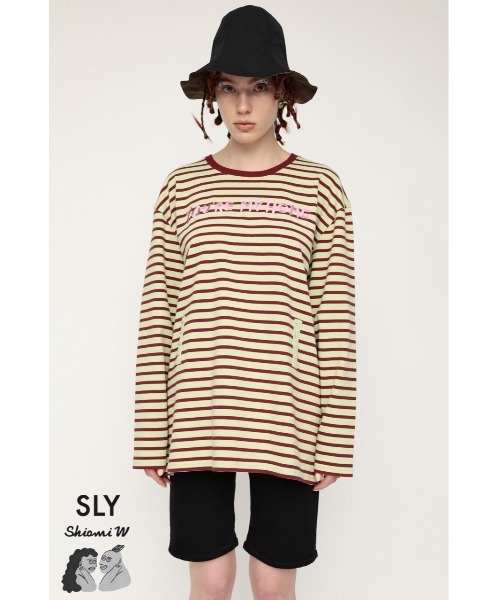 SLY（スライ）の「SHIOMIWADA x SLY HOOKED T/SH/Tシャツ（Tシャツ/カットソー・レディース・レッド系その他/オフホワイト/グリーン系その他2・FREE）」の21枚目の写真