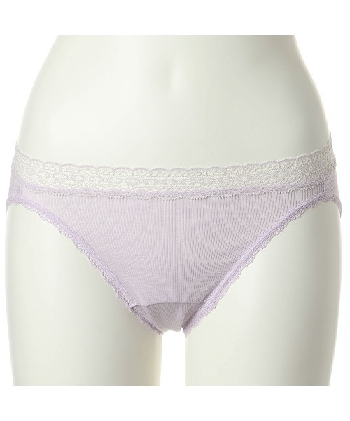 セール】キッドブルー -リブボタニカルダイ -ノーマルショーツ