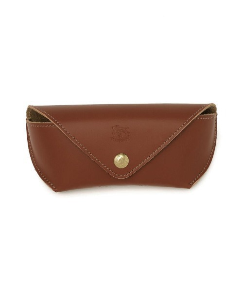 IL BISONTE（イルビゾンテ）の「IL BISONTE / ORIGINAL LEATHER / グラスケース（メガネ・レディース・ブラック/ダークブラウン/グレー/オリーブ/グリーン/ライトブラウン/ナチュラル/レンガ/ネイビー/オレンジ/レッド/ホワイト・FREE）」の11枚目の写真