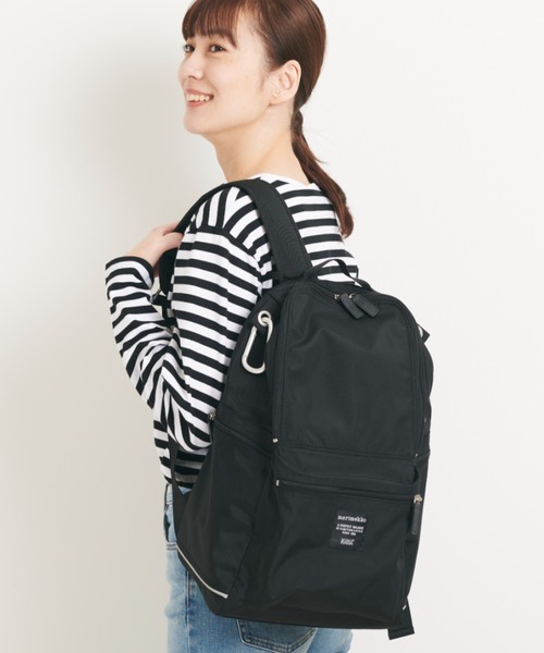 marimekko(マリメッコ)の「【リフレクター付】ZOZO BAG and SMARTBAG set 221(バックパック/リュック・レディース・ブラック×ピンク・FREE)」の6枚目の写真