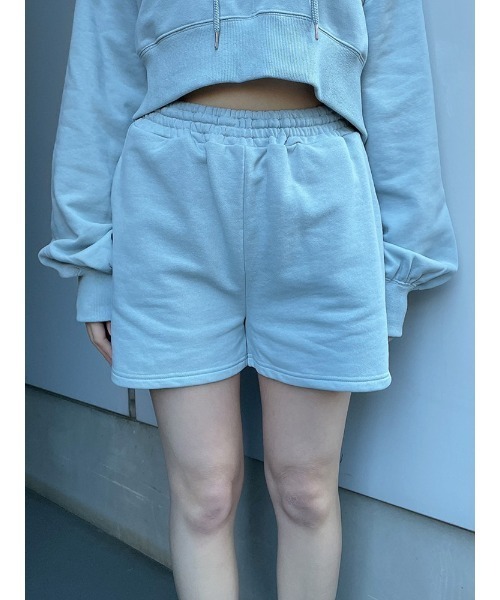 ENVYM（アンビー）の「スエットショートＰＴ（スウェットパンツ・レディース・ブラック/ホワイト/ブルー・FREE）」の16枚目の写真