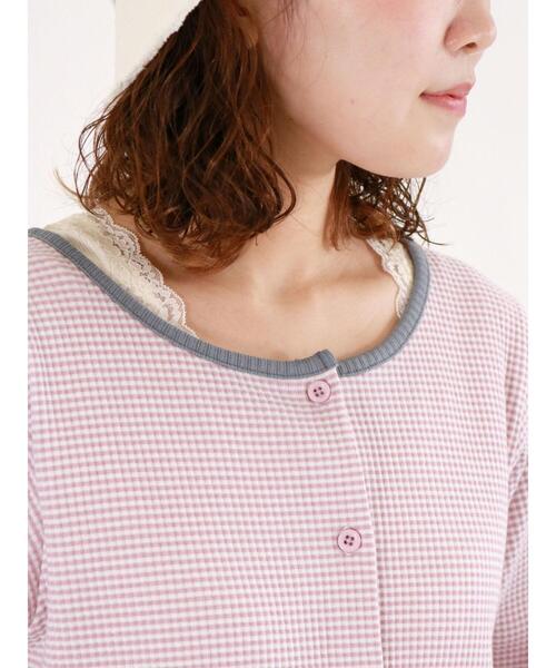 ehka sopo（エヘカソポ）の「スクエアレースタンクトップ（タンクトップ・レディース・ブラック/グリーン/キナリ・ﾌﾘ-）」の14枚目の写真