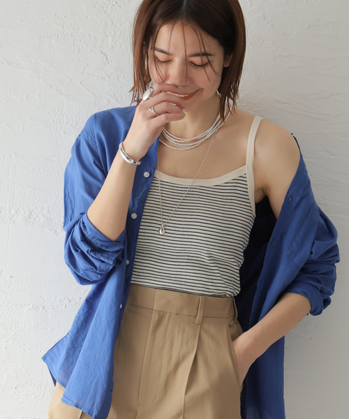 MILLER（ミラー）の「別注【MILLER/ミラー】リブキャミソール 2パック（キャミソール・レディース・C/D・FREE）」の22枚目の写真