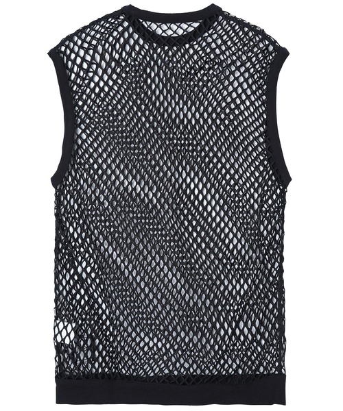 X-girl（エックスガール）の「MESH VEST（Tシャツ/カットソー