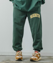 improves | アーチロゴプリント 引揃裏毛 バルーンシルエット ワイド スウェットパンツ(スウェットパンツ)