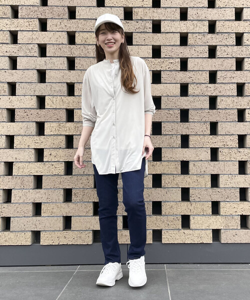 COMME CA ISM(コムサイズム)の「【セットアイテム】 シアブラウス+タンクトップ(シャツ/ブラウス・レディース・ホワイト/ブラウン/セージグリーン・MEDIUM/LARGE)」の19枚目の写真