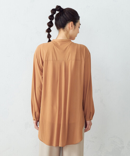 COMME CA ISM(コムサイズム)の「【セットアイテム】 シアブラウス+タンクトップ(シャツ/ブラウス・レディース・ホワイト/ブラウン/セージグリーン・MEDIUM/LARGE)」の11枚目の写真