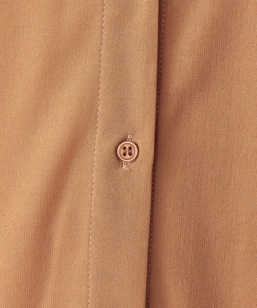 COMME CA ISM(コムサイズム)の「【セットアイテム】 シアブラウス+タンクトップ(シャツ/ブラウス・レディース・ホワイト/ブラウン/セージグリーン・MEDIUM/LARGE)」の7枚目の写真