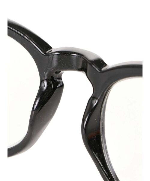 jouetie（ジュエティ）の「ワイドフレーム伊達メガネ【くもり止め加工レンズ】（サングラス・レディース・ブラック・FREE）」の5枚目の写真